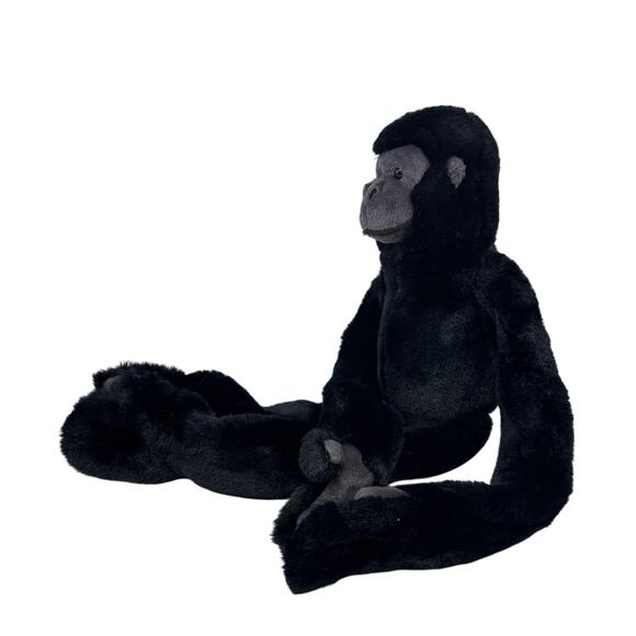 Monkey Hugger Plush It's All Greek To Me Black 18" Hook & Loop Hands Toy #510601 - Picture 3 of 7